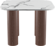 Walnut Siena Side Table